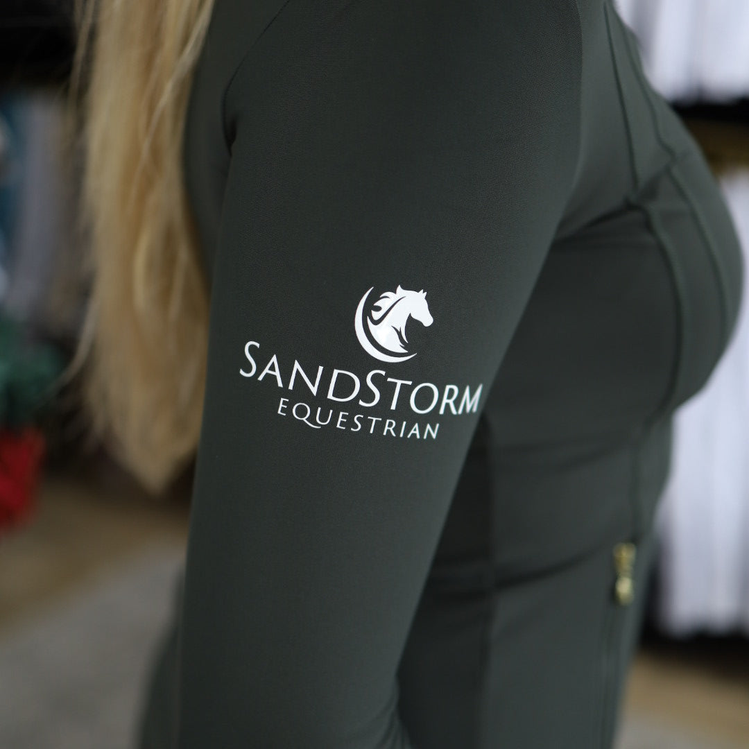 Sandstorm Equestrian Sculpt Training Jacket - Navy