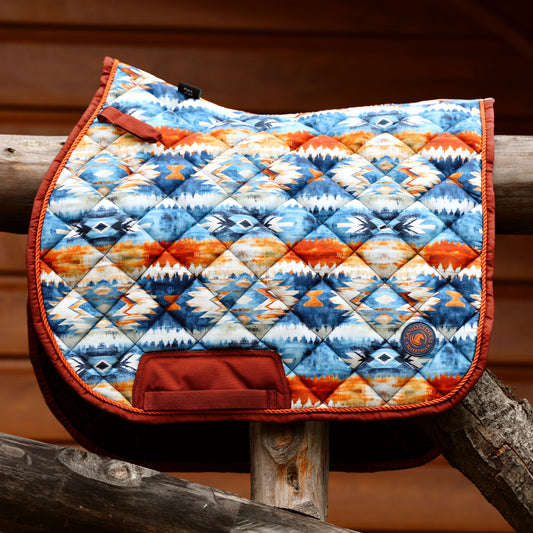 Sandstorm Equestrian - Saddle Pad - Western Rodeo Print
