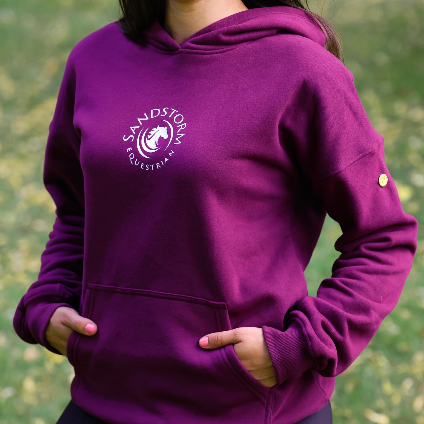 Sandstorm Equestrian - Hoodie - Plum - Pre Order Plum Collection