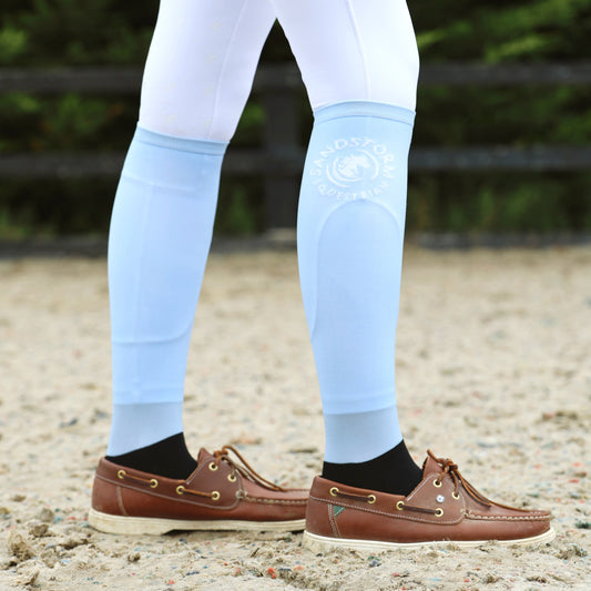 Sandstorm Equestrian Show Socks - Sky blue