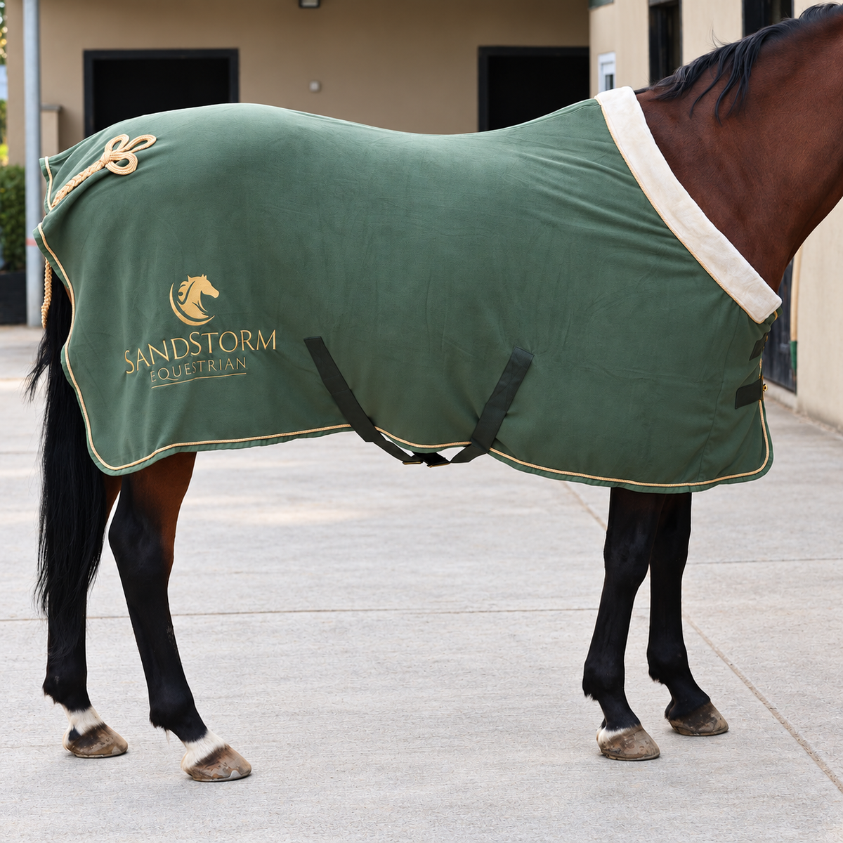 Fleece Cooler Rug - Olive