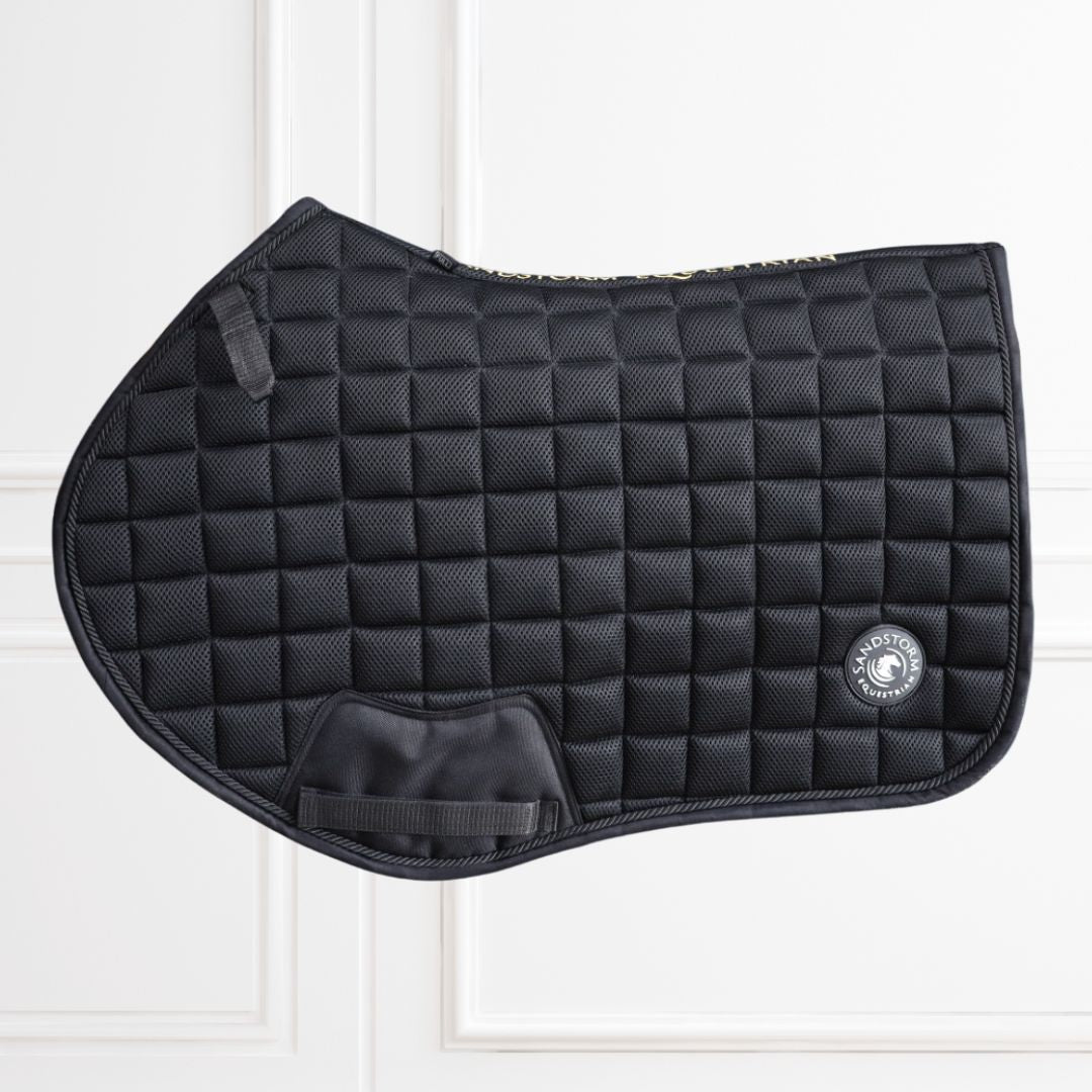 Sandstorm Equestrian - MeshAir Saddle Pad - Close Contact - Black